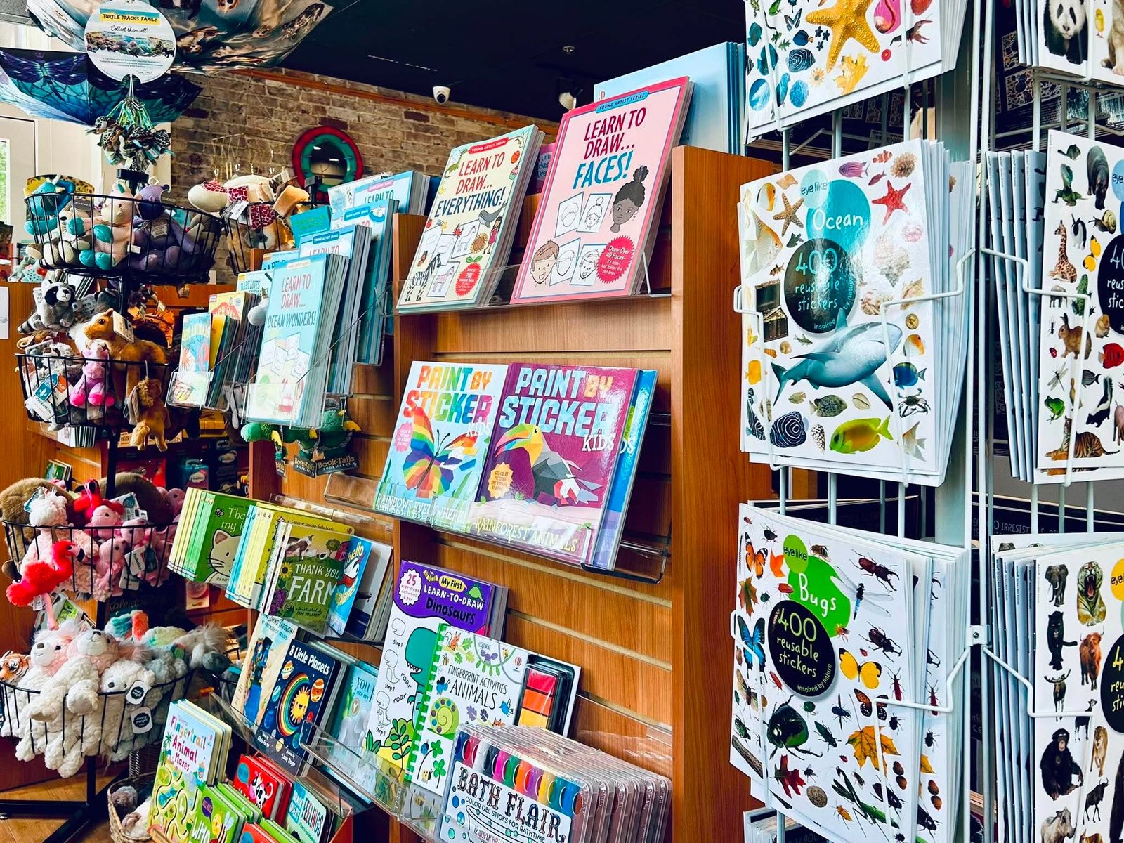 Children's books, toys and gifts inside The Museum Store in Downtown DeLand