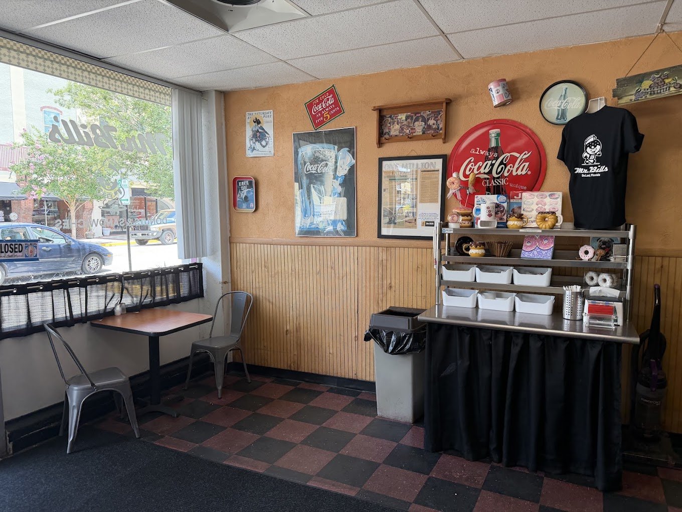 Inside Mr. Bill's Donuts & Sandwiches in Downtown DeLand