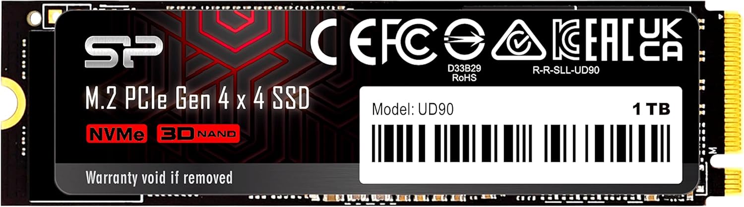 SP M.2 PCle Gen 4×4 1TB SSD NVMe 1.4 Custom PCs & Fast Repairs | 1ComputerOutlet.com